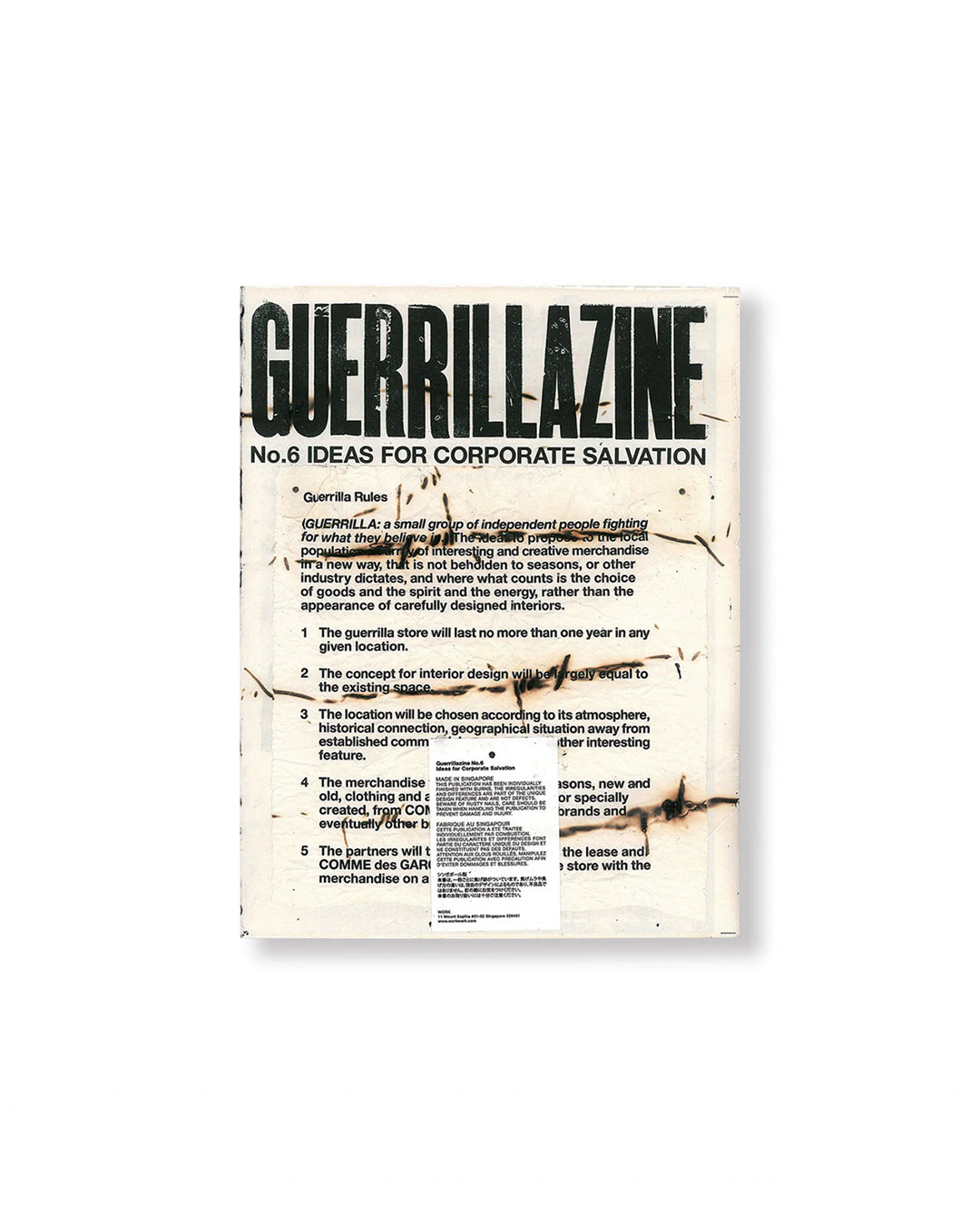 GUERRILLAZINE No.6: IDEAS FOR CORPORATE SALVATION